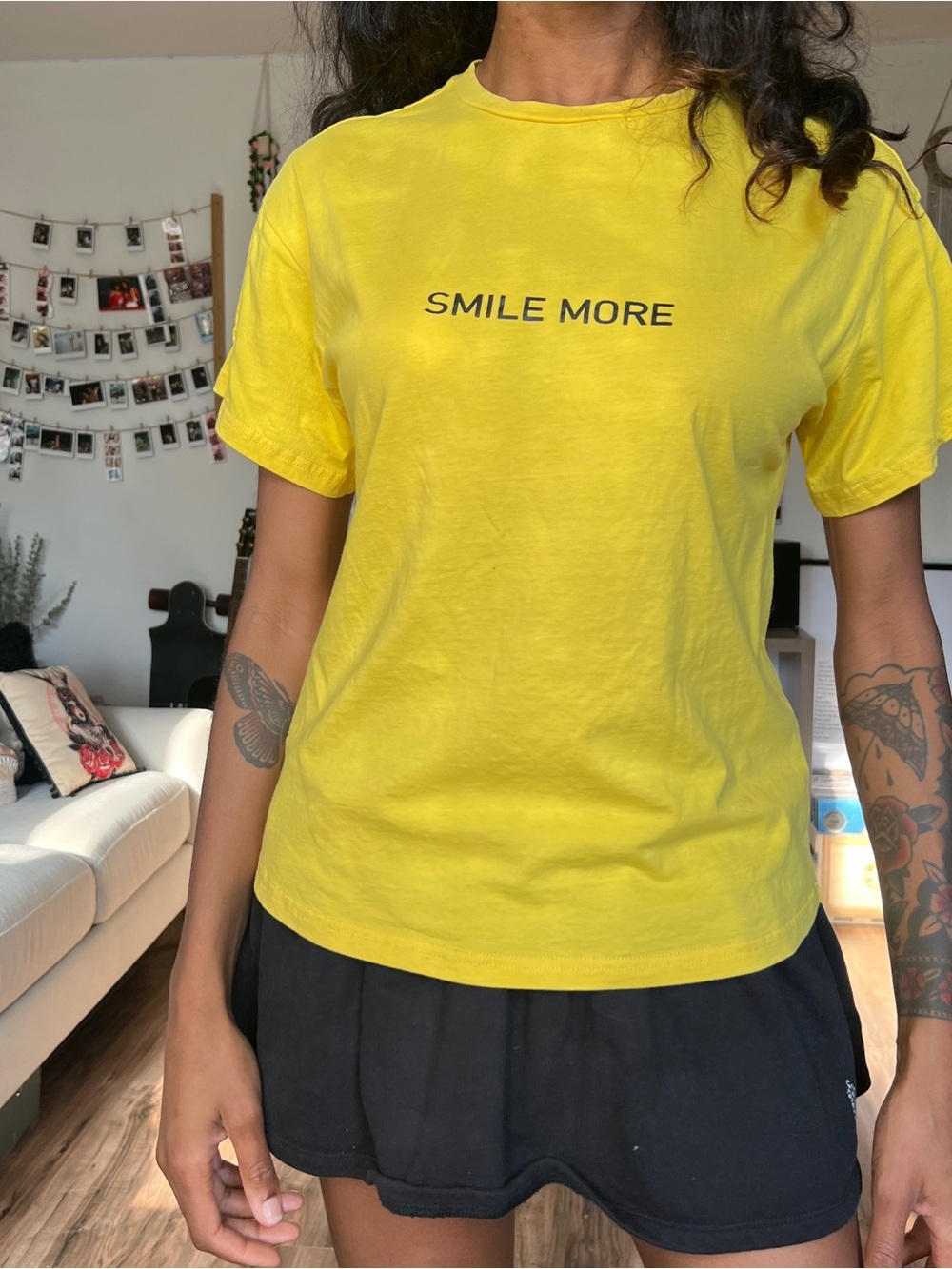 Smile More Tee
